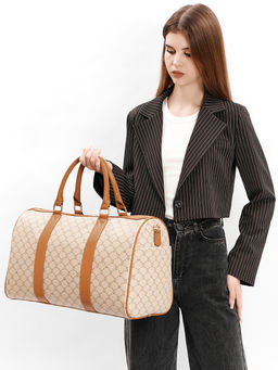 LACCOMA сумка AC89008-мишки бежевый эко кожа  фото 9