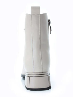 PCM358-2 BEIGE Ботинки демисезонные женские (натуральная кожа, байка) - Фабричный китай фото 9