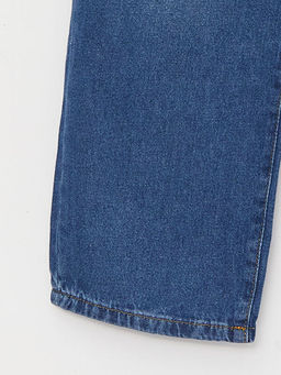 Rahat Kal?p Beli Lastikli Erkek ?ocuk Jean Pantolon - Waikiki фото 3