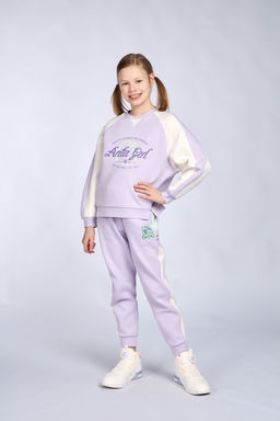 Брюки трикотажные Фиолетовый