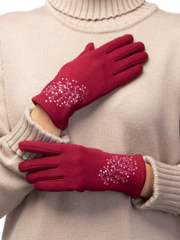 Перчатки жен Labbra LB-PH-88 bordo фото 5