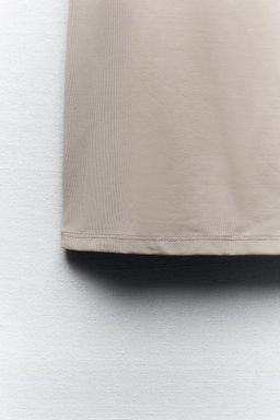 POLYAMIDE TOP WITH WIDE STRAPS - Zara фото 40