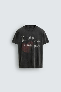 HEART PRINT T-SHIRT - Zara фото 15