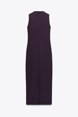 LONG CREPE DRESS - Zara фото 6