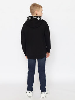 CRB wear/CSJB 63751-22-393 Толстовка для мальчика,черный/Ex.Cherubino  фото 4