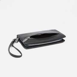 Кошелёк на молнии, цвет серый - Simaland фото 3