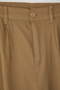 TRENDYOL MAN Siyah Wide Leg Bol Kumas Baggy Pantolon TMNSS23PL00039 - Trendyolmilla фото 10