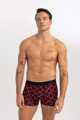 Боксеры стандартного кроя с новогодней тематикой - Defacto фото 2