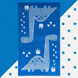 Полотенце махровое Этель Dinotime, 70х130 см, 100% хлопок, 420гр/м2