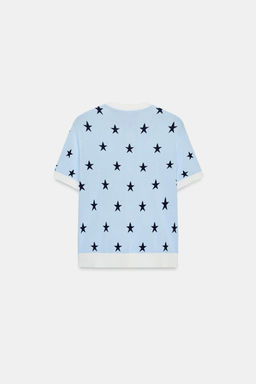 CHAQUETA PUNTO ESTRELLAS / Azul - Zara фото 6