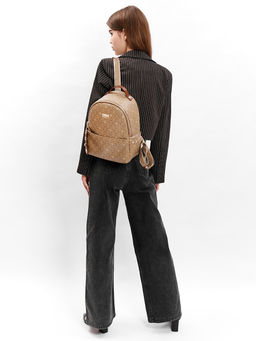 LACCOMA рюкзак AC7303-лагуна темно-бежевый эко кожа