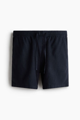 Pantal?n corto en mezcla de lino Relaxed Fit - H&m фото 4