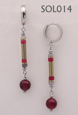 Серьги из муранского стекла