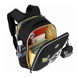 RAw-694-3 Рюкзак школьный с чехлом для мелочей - Grizzly фото 5