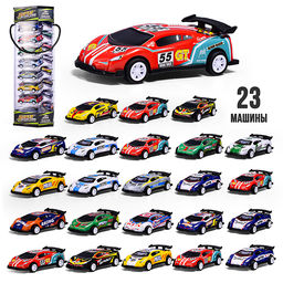 Набор машин "Супер драйв" металл, в коробке