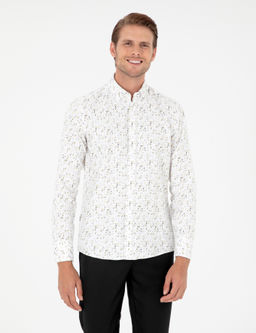 Gri Slim Fit Uzun Kollu G_mlek