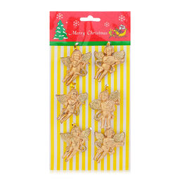 Набор новогодних украшений "Ангелочки" в пакете