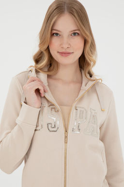 Kad_n Ta_ Basic Sweatshirt Sepette S_rpriz _ndirim - U.s. polo assn фото 2