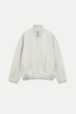 ZIP-UP WOOLLEN JACKET - Zara фото 5