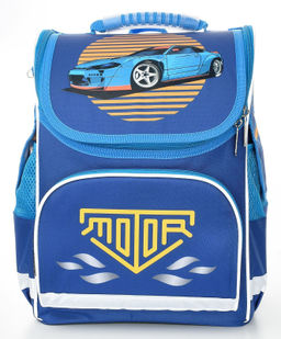Рюкзак Schoolformat Super car, модель BASIC, жесткий каркас, односекционный, 38х28х16 см, ...