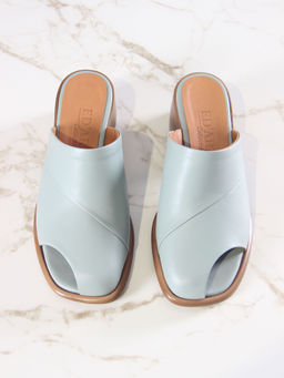 Сабо 5300.23663be.Авокадо лион+коричневый