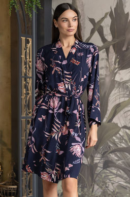 Короткий запашной халат Mia-Amore с  фото 2