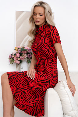 Платье Open Style 6834 красный