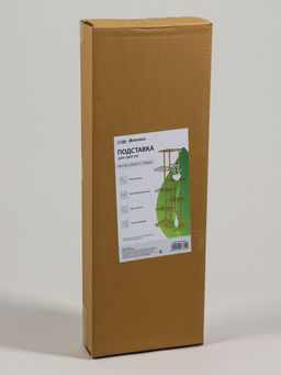 Подставка для цветов Greengo, 7 полок, 43×22×126 см, напольная, металл, цвет золотой