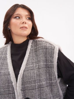 Жилет меховой GL05023SQU23 - Артесса фото 10