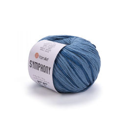 Симфония (Symphony) пряжа YarnArt 80%хлопок 20%вискоза 10х50г/125м  фото 10