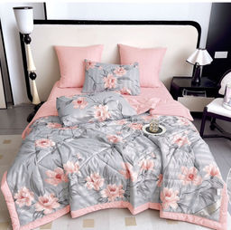 Одеяло Boris с простыней и наволочками Двухсторонний Страйп-сатин ODBORDSS012 Евро