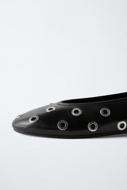 STUDDED BALLERINAS - Zara фото 5