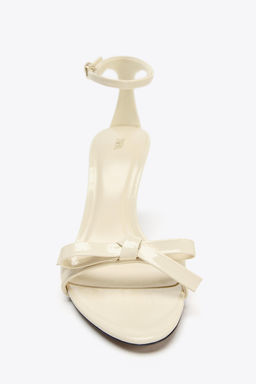 BOW HEELED SANDALS - Zara фото 13