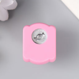 Набор для скрапбукинга «Средняя волна», ножницы фигурные 13.5 см+4 дырокола, d=1.2 см 11.2×18 см