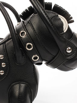 LACCOMA сумка ИГР2523-пони-черный эко кожа  фото 3