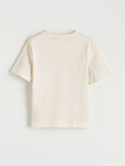 Erkek ?ocuk Bask?l? Penye Ti??rt