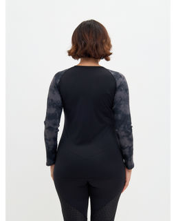 Рашгард спортивный Fit Army Onyx серый - Rowan фото 7