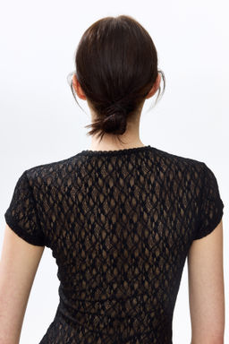 Body tanga en punto efecto encaje - H&m фото 4