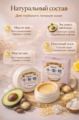 Крем от трещин и сухости для рук и ног Для рук Для проблемной кожи - Veze фото 7