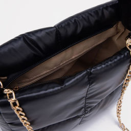 Сумка-тоут на молнии, цвет чёрный - Simaland фото 3