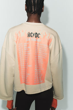 AC/DC ® SWEATSHIRT - Zara фото 12