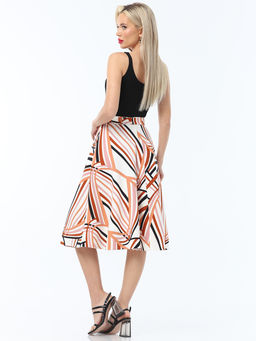 Юбка Прямо модница, принт - Dstrend фото 4