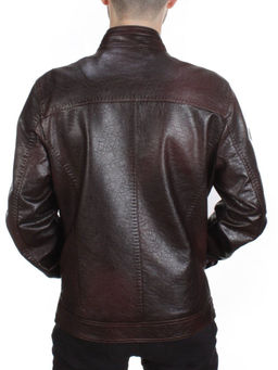 211 BROWN Куртка из эко-кожи мужская