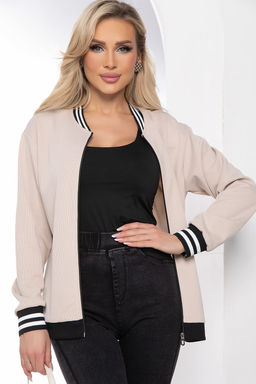 Бомбер Игра со стилем (беж) Б8542 - Lt collection фото 6