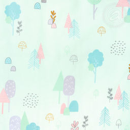 Зайчата Детский/Пододеяльник: 1 шт. - 147*112; Простыня: 1 шт. - 150*110; Наволочка: 1 шт. - 40*60; Поплин ясельный - Артпостелька фото 2