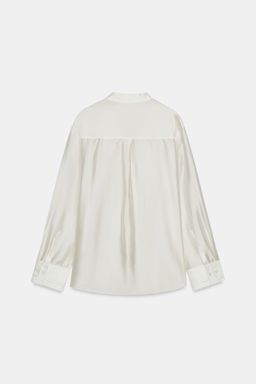 ZW COLLECTION FLOWING SHIRT - Zara фото 9