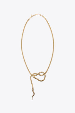 METAL SNAKESKIN PRINT BELT - Zara фото 2