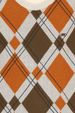 Erkek _ocuk Krem Bisiklet Yaka Kazak - U.s. polo assn фото 4