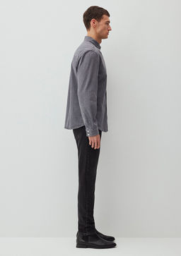 Brad Mavi Edition Gri Jean Gomlek  фото 4