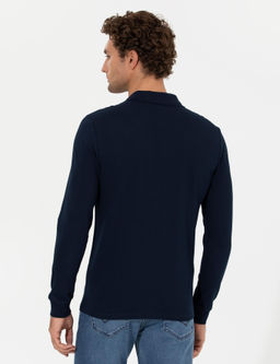 Темно-синий зауженный свитшот - Cacharel фото 11